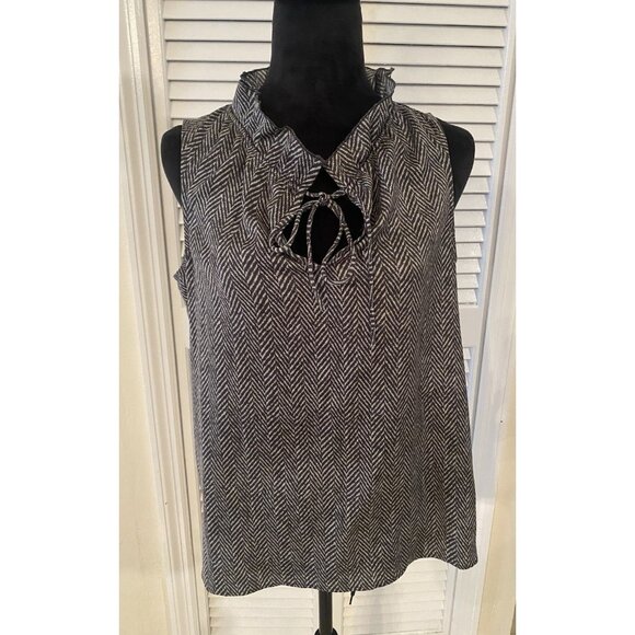 Haut Sans Manches Wassavo Femme Taille XXL - Gris à Volants - Pour Le Bureau - Occasion Très Bon état